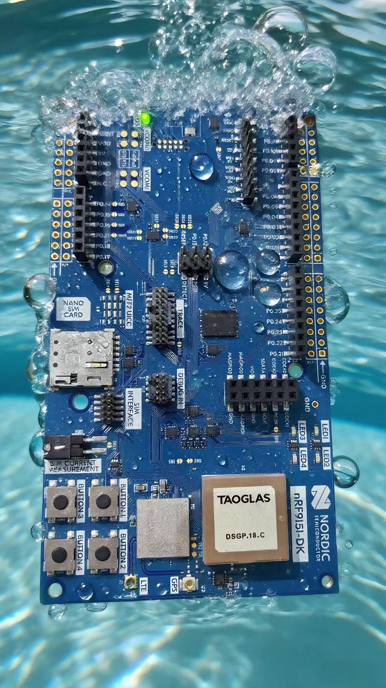 纳米超疏水应用在PCBA板上的防水IPX7以上